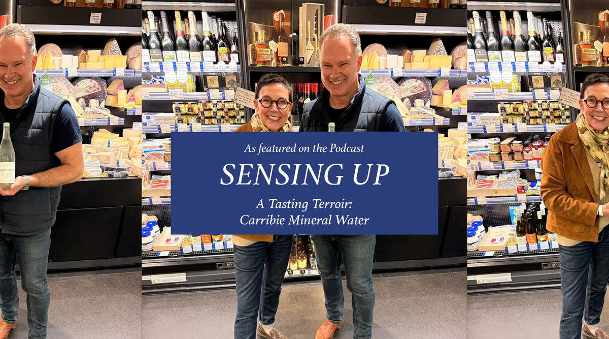 Tasting Terroir: Carribie Mineral Water on the Sensing Up Podcast